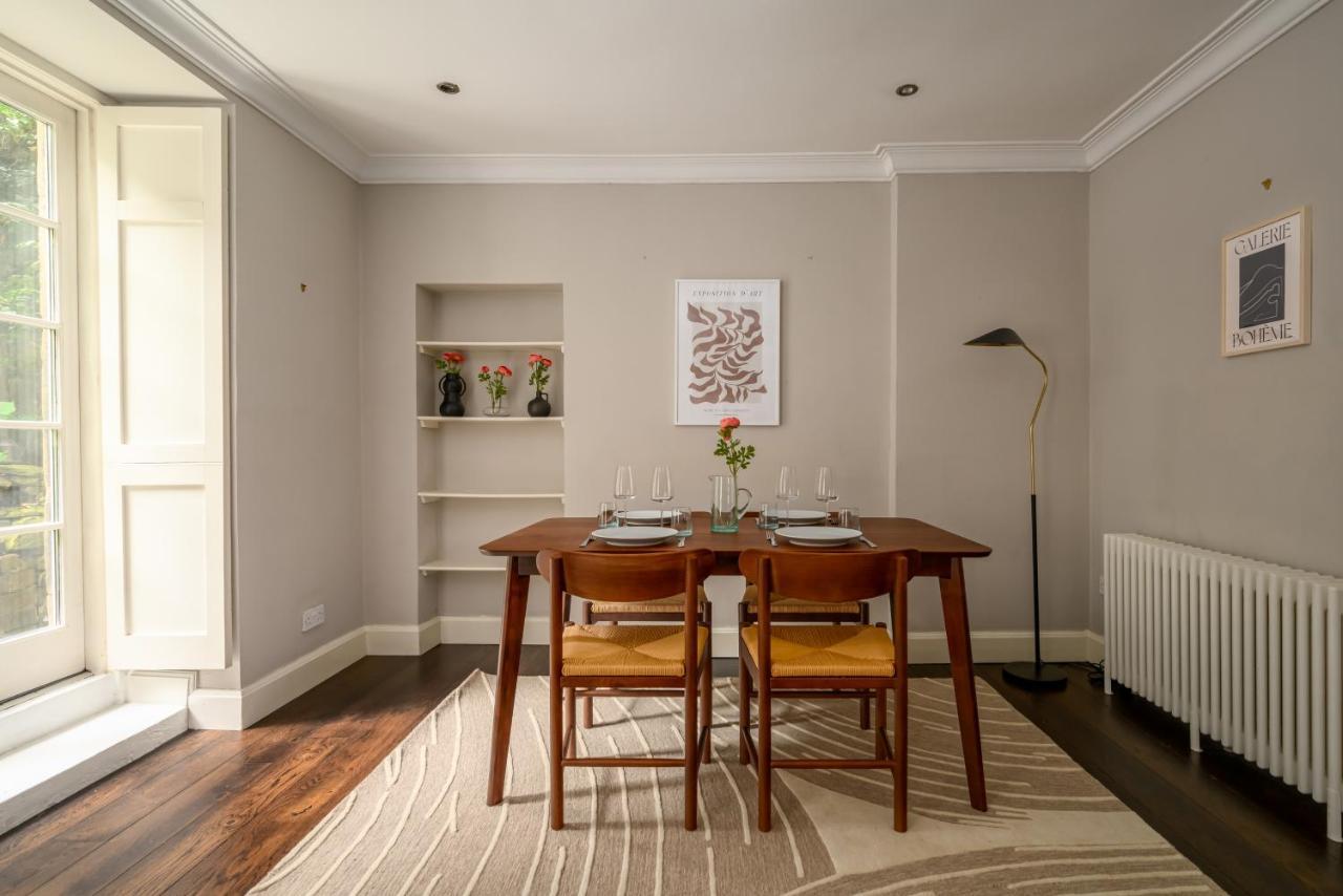 Retro New Town Garden Flat Daire Edinburgh Dış mekan fotoğraf